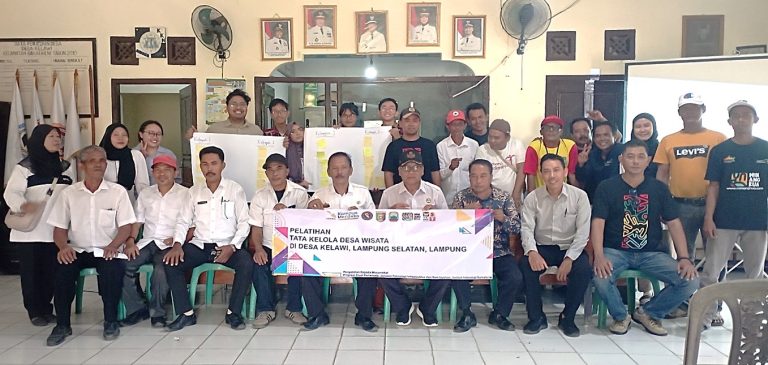 Program Studi Pariwisata (ITERA) Menjadi Kampus Pertama dalam Membantu Perumusan Tata Kelola Desa Wisata Kelawi, Lampung Selatan.