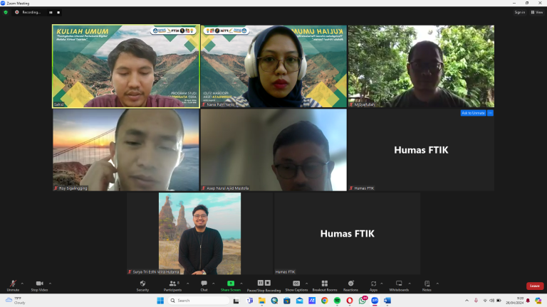 Prodi Pariwisata ITERA melakukan kerjasama dengan Ethos Sinergi Indonesia terkait Tri Dharma Perguruan Tinggi.