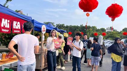 Prodi Pariwisata Sukses Mengimplementasikan Pengembangan SENTRA melalui Aktivitas Wisata Gastronomi bertema “KURENAI NO KIZUNA MATSURI”